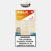Relx Pre Filled Pod Banana Freeze 30mg